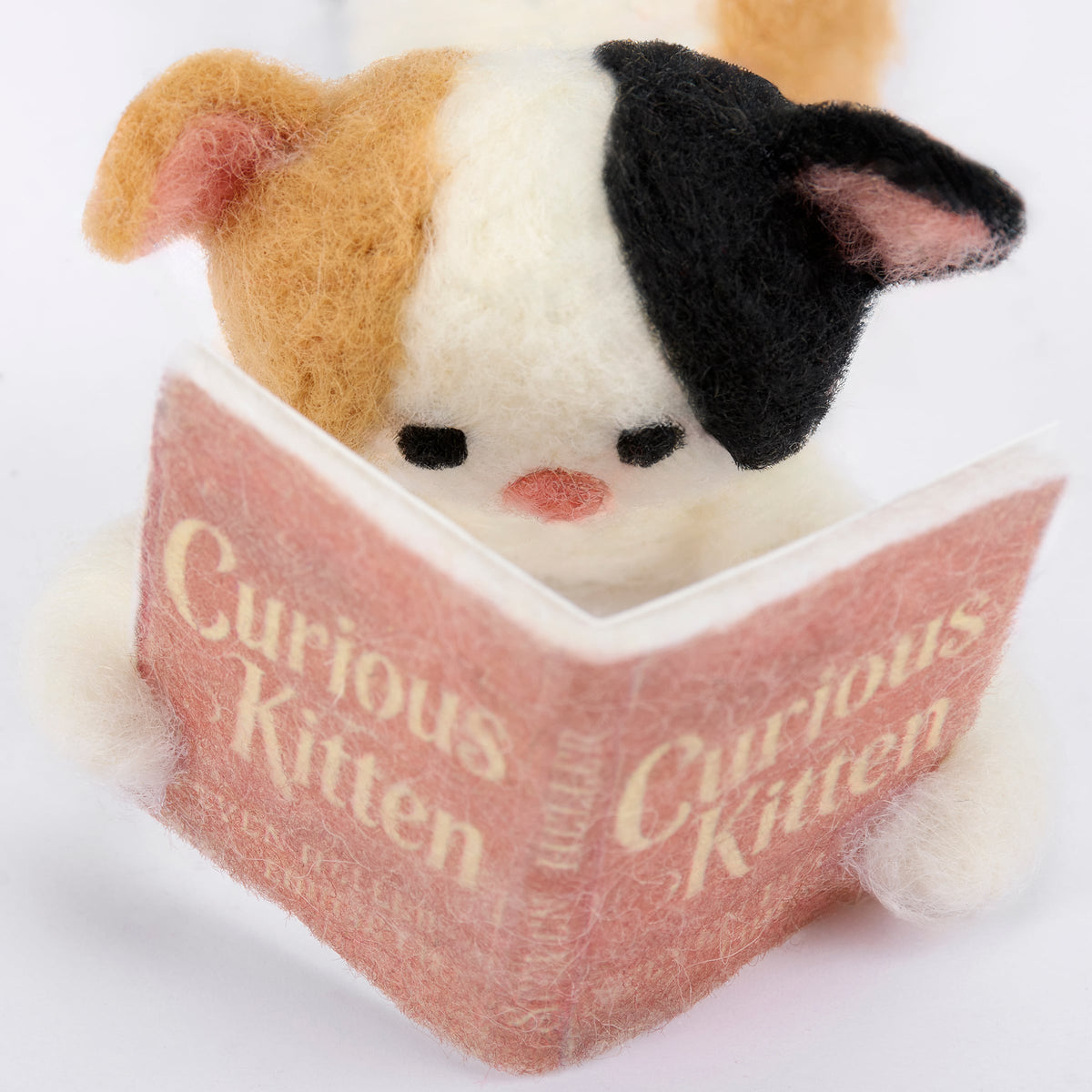 Reading Felt Cat Critter