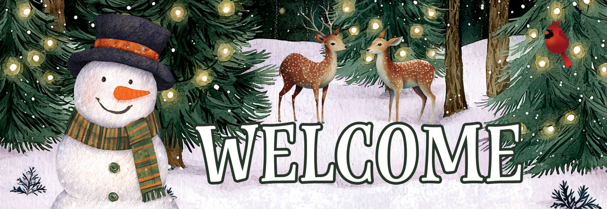 Deer Friends Signature Sign - Custom Decor