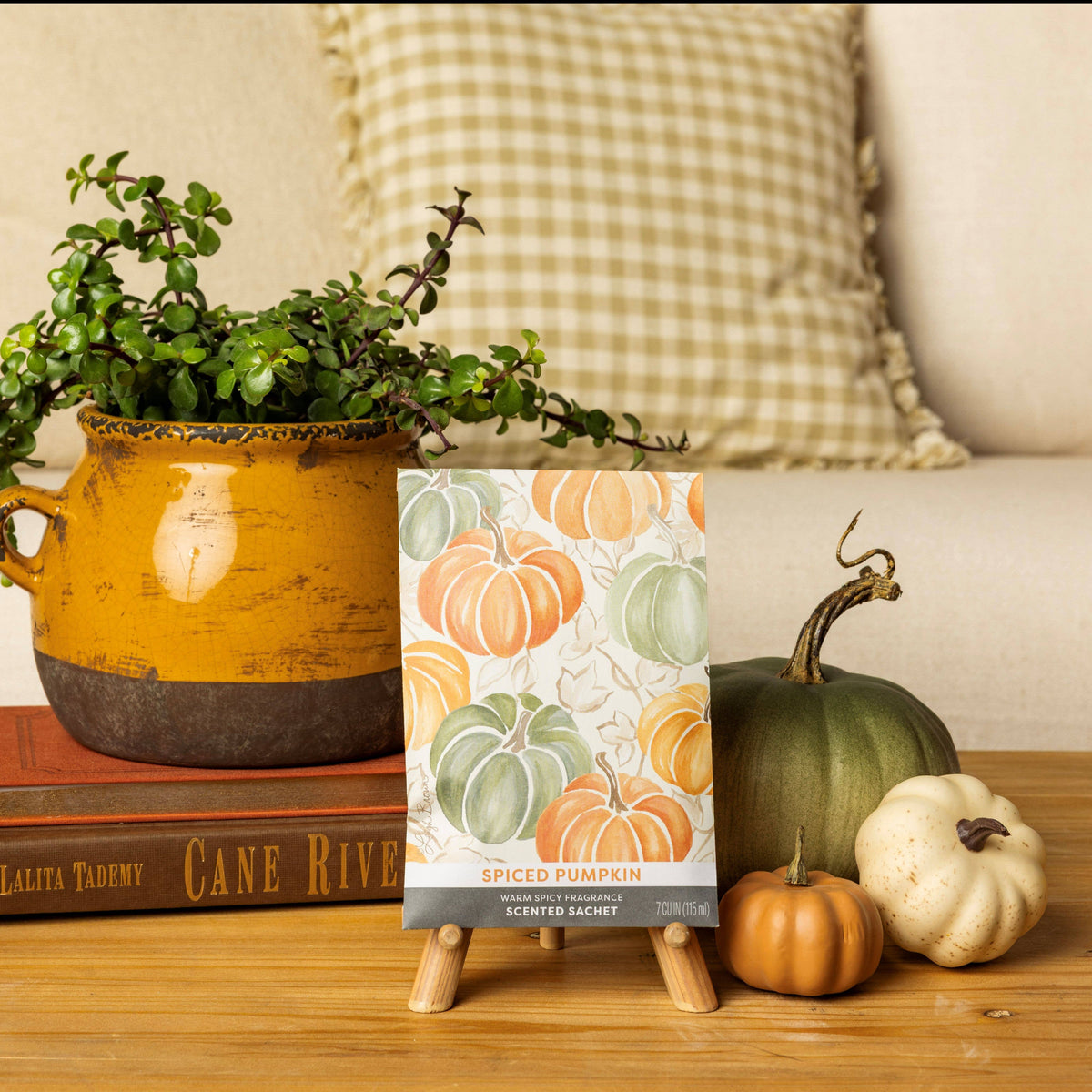 Spiced Pumpkin Scented Sachet - Fresh Scents