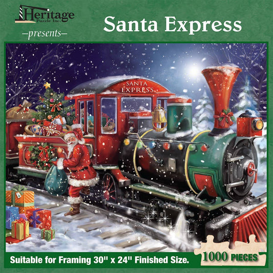 Santa Express 1000 Piece Christmas Jigsaw Puzzle