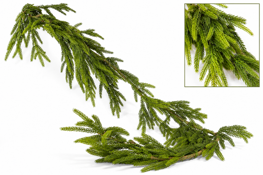 58” Natural Touch Norfolk Pine Christmas Garland