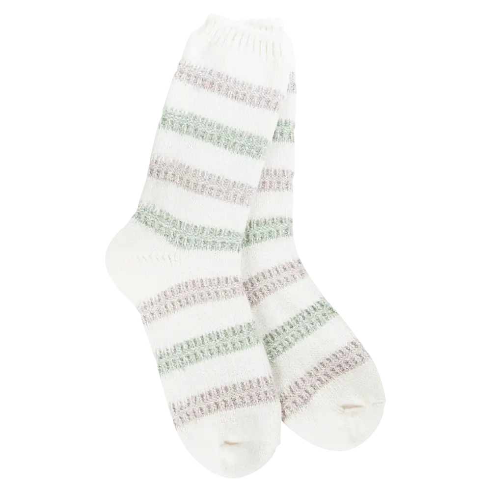 Meadow Stripe Crew - World's Softest® Socks