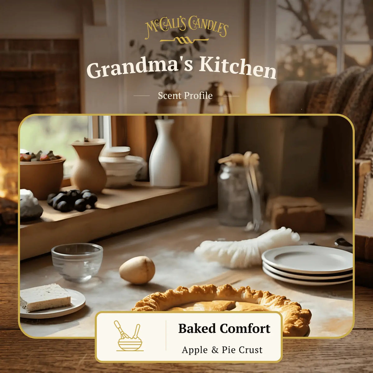Grandma's Kitchen - McCall's Candles
