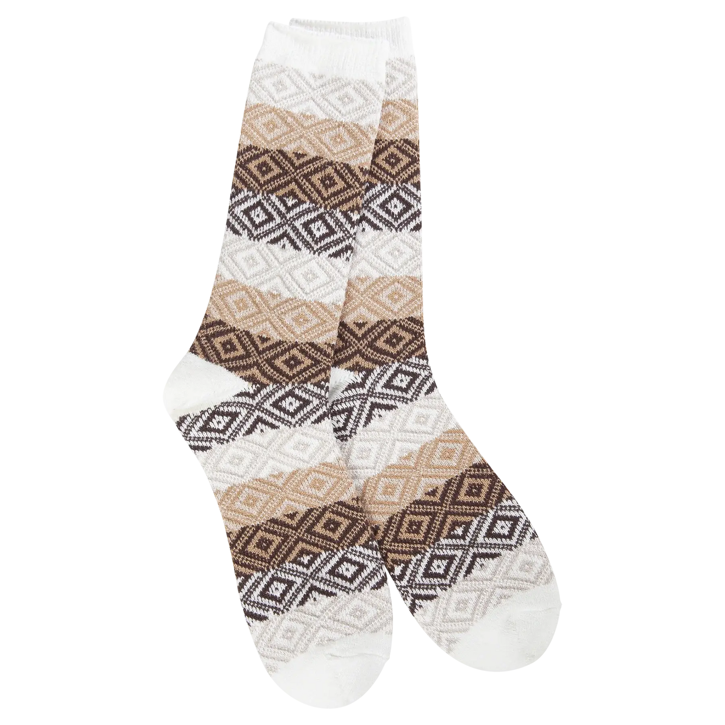 Weekend Gem Chocolate Crew - World's Softest® Socks