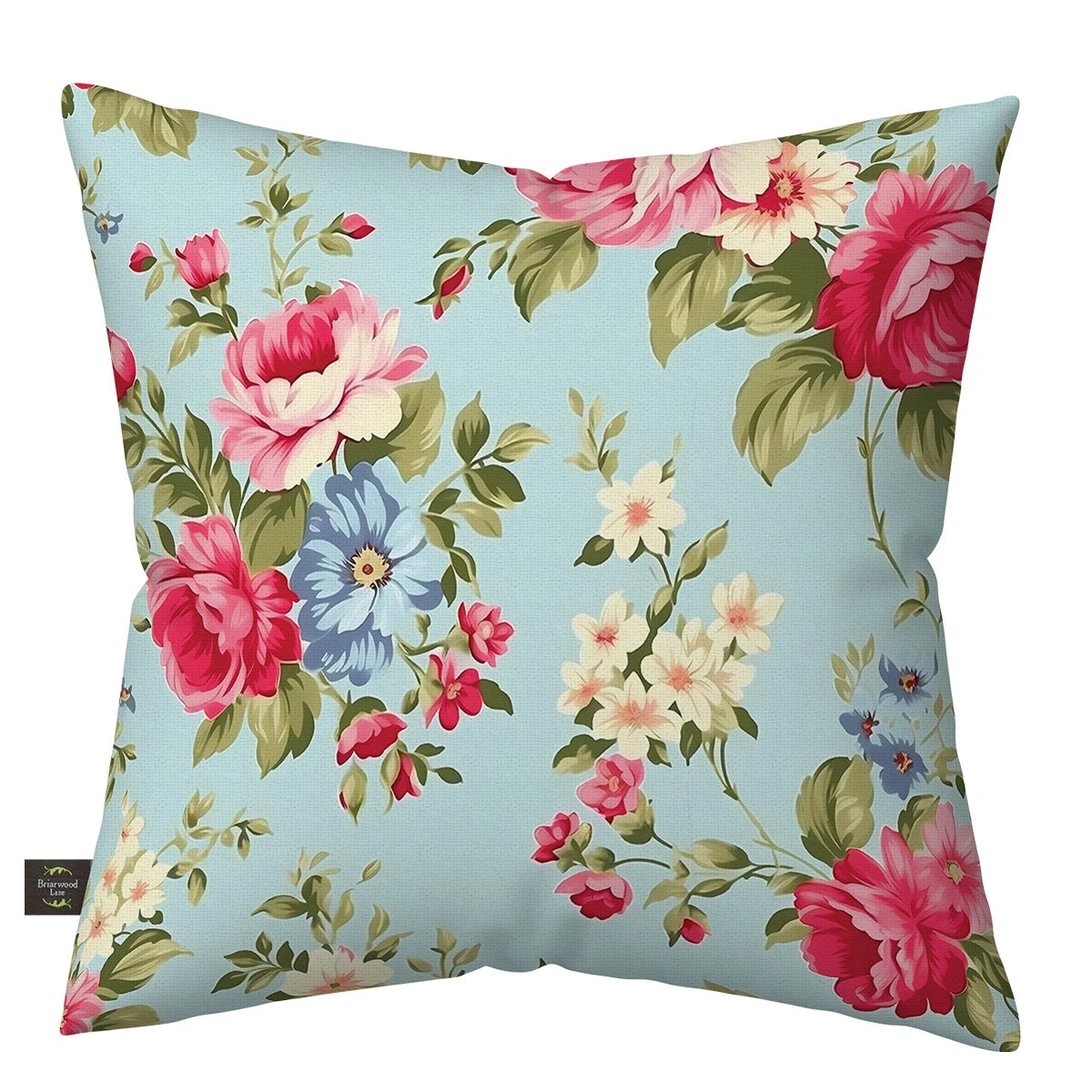 Spring Floral Indoor Outdoor Pillow