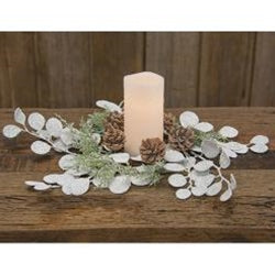 Silver Dollar Shine Candle Ring