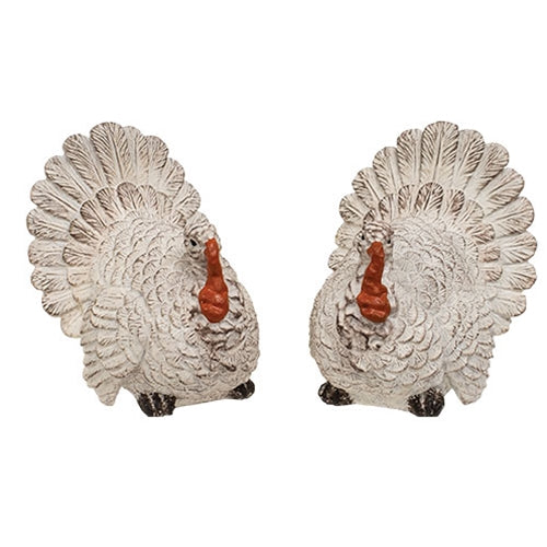 Resin Harvest Turkey Tabletop Statuary