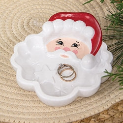 Nostalgic Resin Santa Trinket Dish