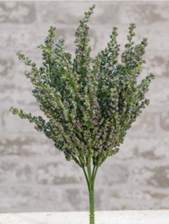 Heather and Astilbe Faux Floral Bush