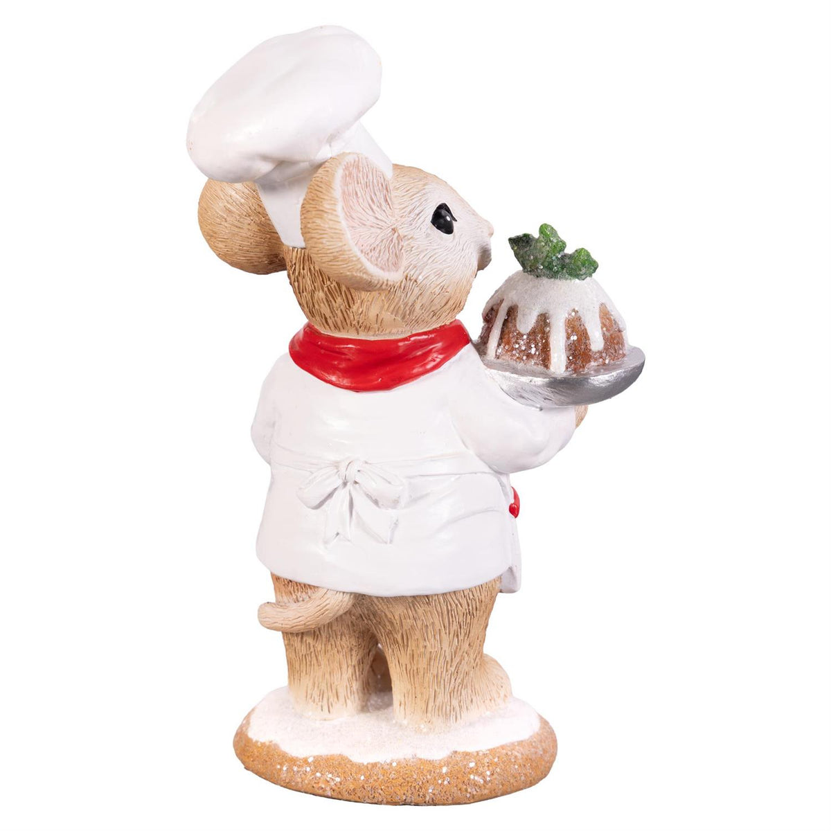 Twas the Night Before Christmas Resin Baking Mouse Statuary - 2 Designs