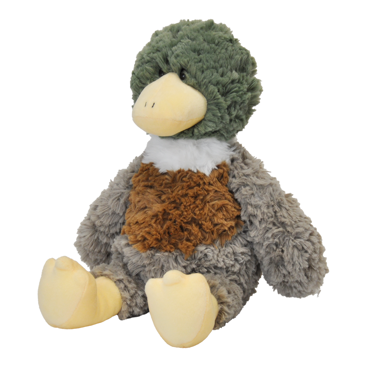 Dudley The Cuddly Mallard Duck Stuffed Animal - 14in