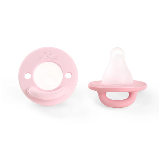 Itzy Ritzy Latch & Soothe Breastlike Pacifier - Taupe or Pink