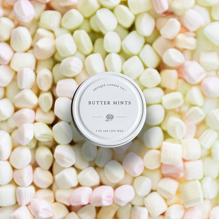 Butter Mints - Antique Candle Co Jar Candle