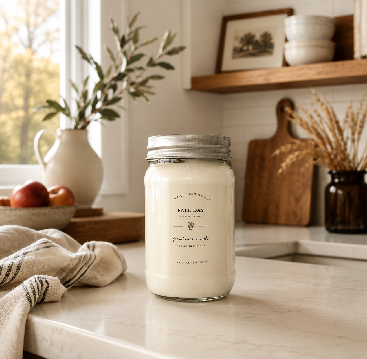 Fall Day Soy Candle - Antique Candle Co
