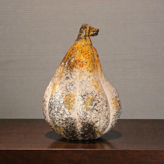 Cider Pear Gourd 4" x 5" Ceramic Tabletop Decor