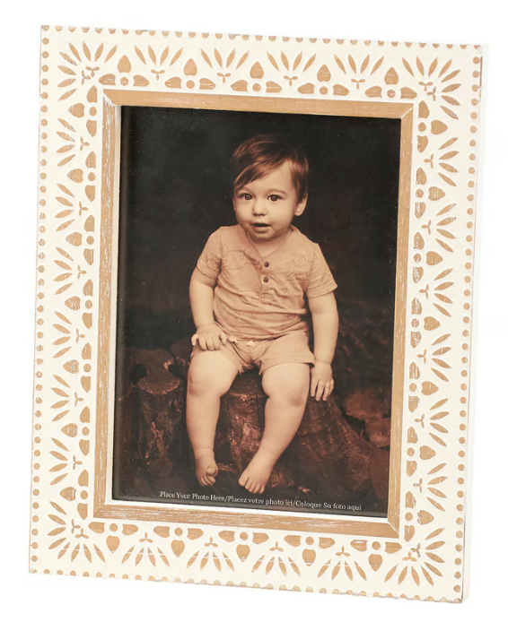 Cottage Floral Picture Frame - 5 x 7 Photo