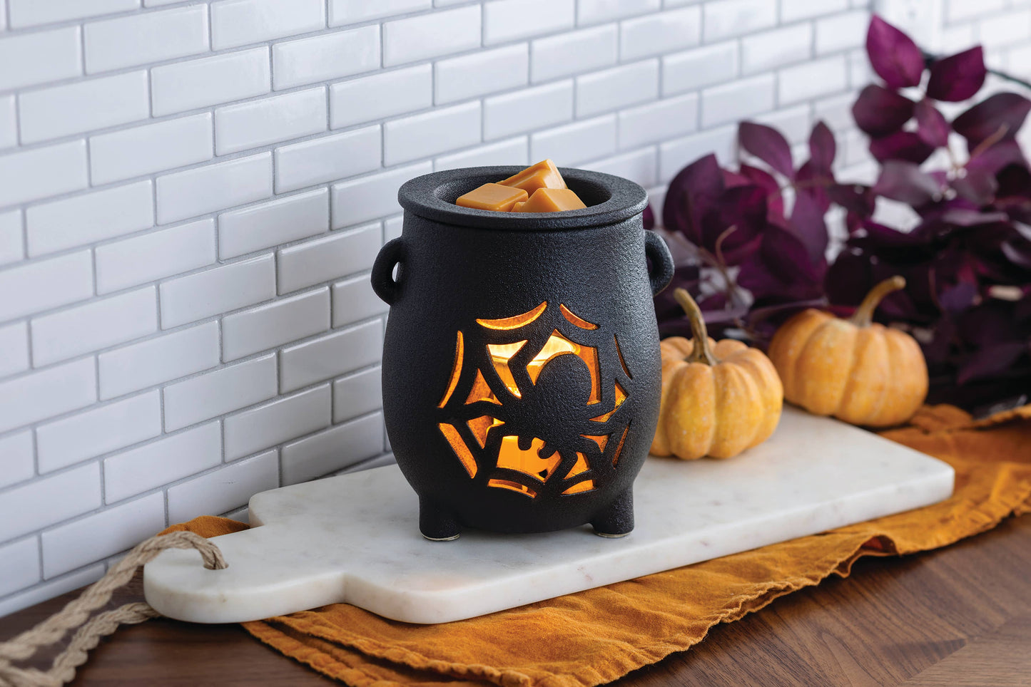 Creepy Cauldron Illumination Fragrance Wax Warmer - Halloween