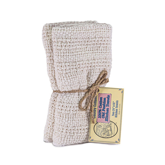 Country Cottons 100% Cotton Kitchen Towels - 2 Pack