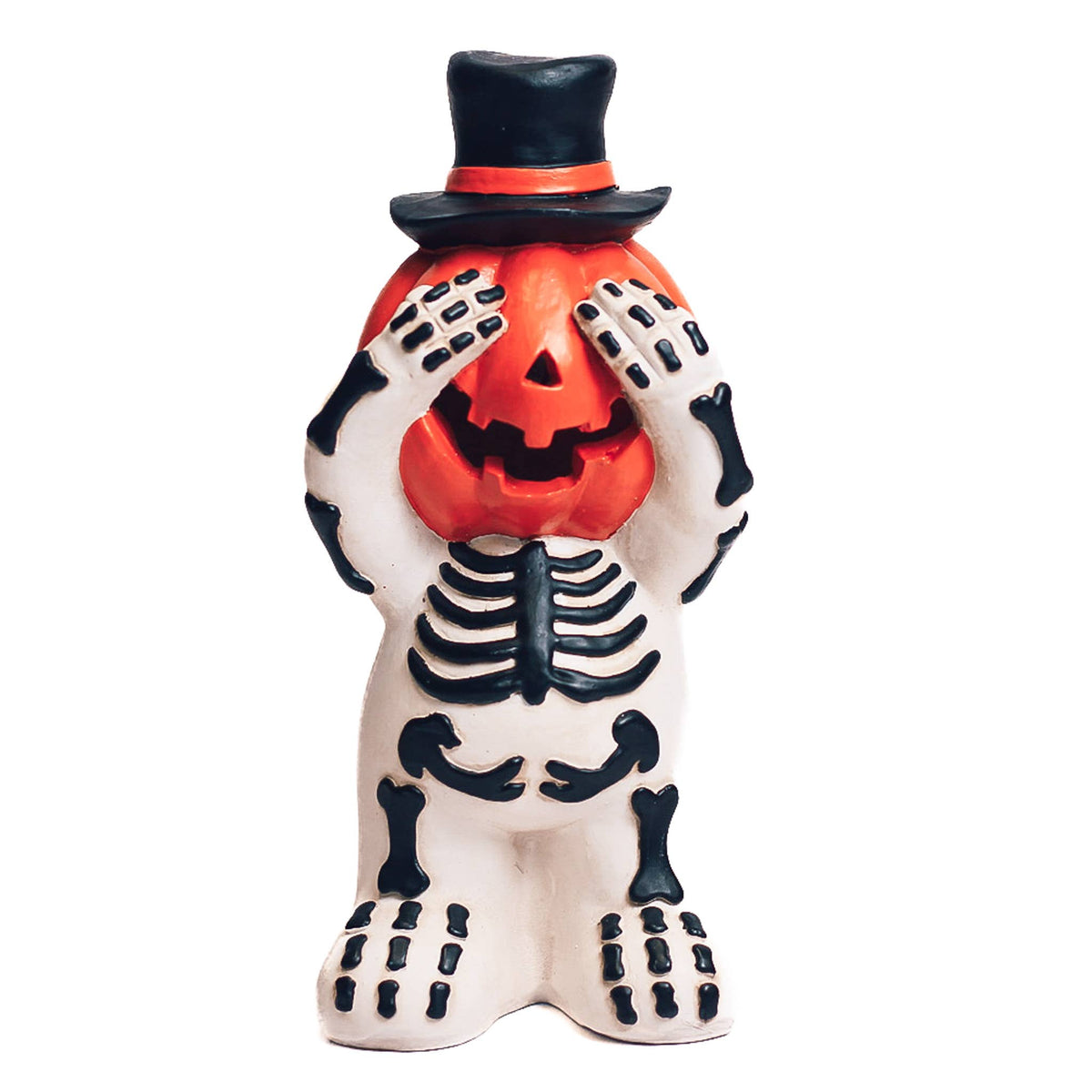 Hiding Pumpkin Ghost with Color Changing LED Lights