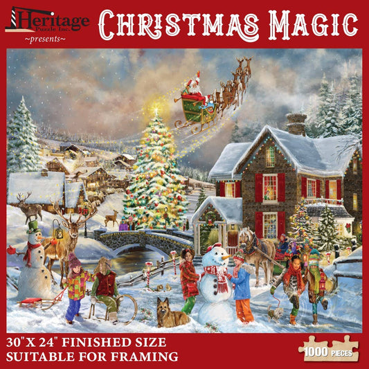 Christmas Magic 1000 piece Christmas Puzzle