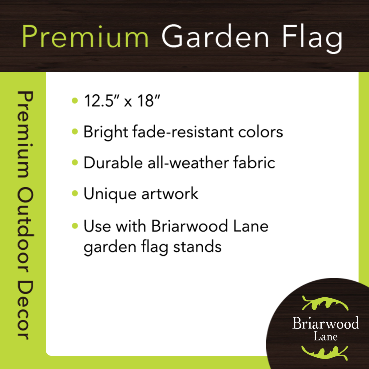 Country Scarecrow Garden Flag