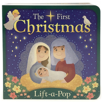 First Christmas Lift-a-Flap Baby Jesus Board Book - Children