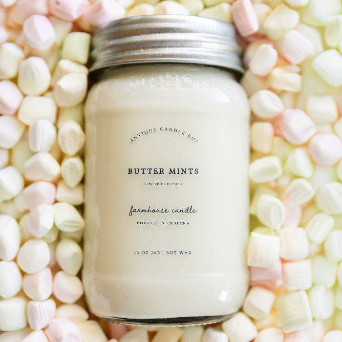 Butter Mints - Antique Candle Co Jar Candle