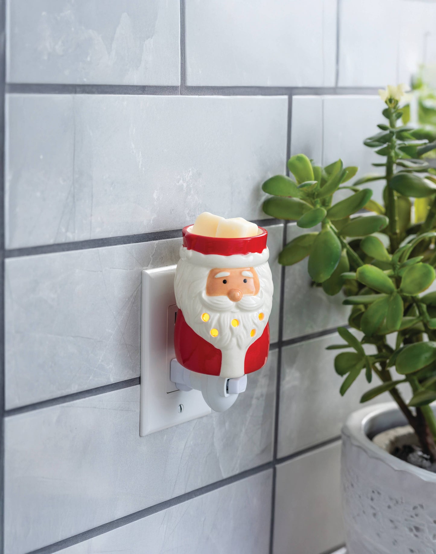 St. Nick Pluggable Fragrance Wax Warmer - Santa Christmas