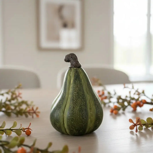 Green Gourd Tabletop Decor - Ceramic