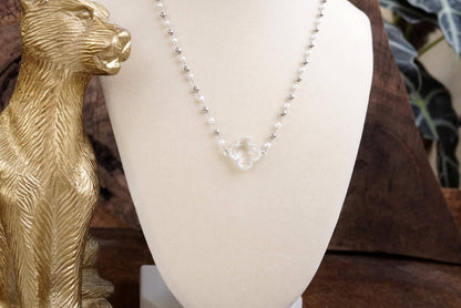 Lucky Light Clover Pendant Necklace