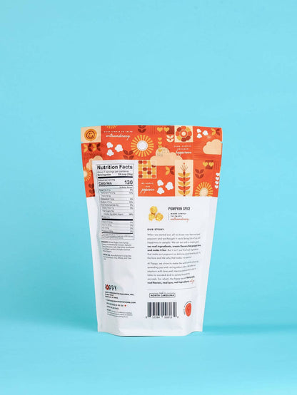 Pumpkin Spice Poppy Popcorn- Fall Seasonal Snacks