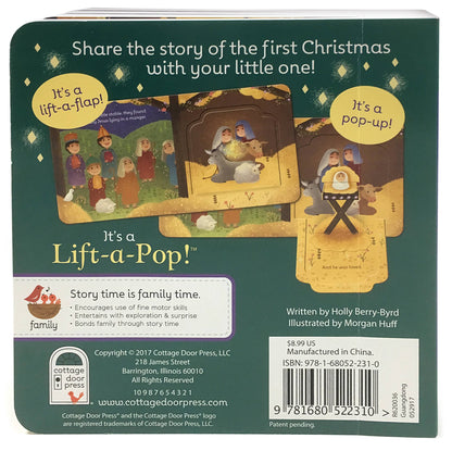 First Christmas Lift-a-Flap Baby Jesus Board Book - Children