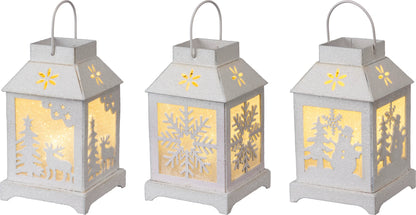 Winter Scene LED Mini Lantern - 3 Options