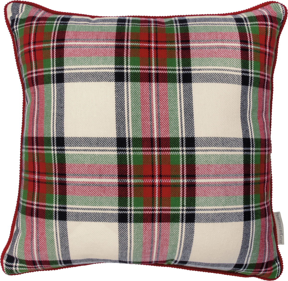 Classic Plaid Decorative Throw Pillow - 16x16
