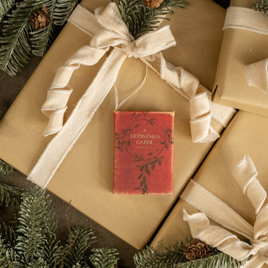 A Christmas Carol Mini Journal Ornament
