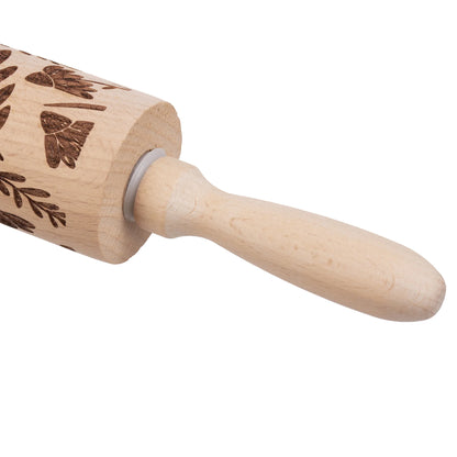Floral Embossing Rolling Pin