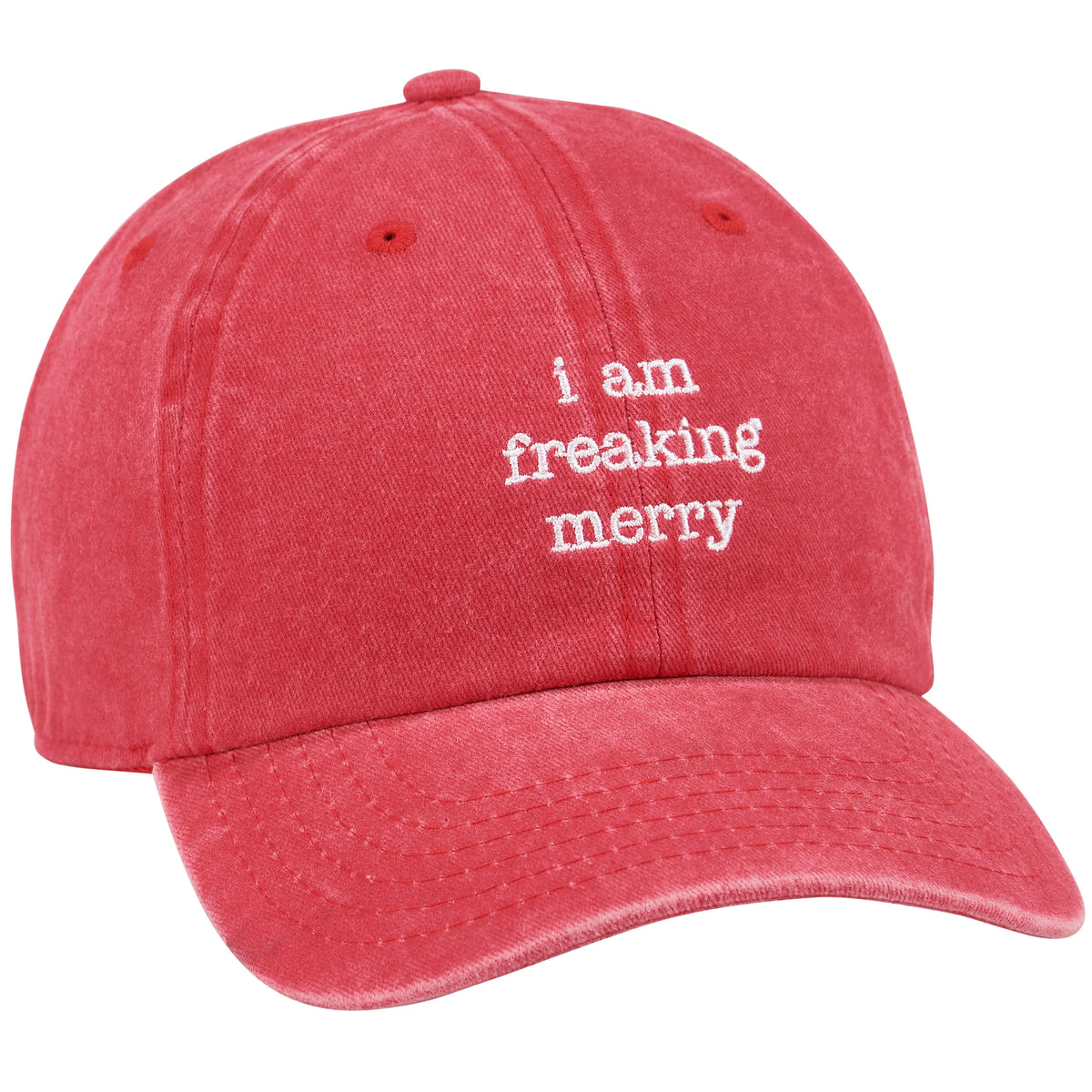 I Am Freaking Merry Cap Hat - Funny Christmas Theme