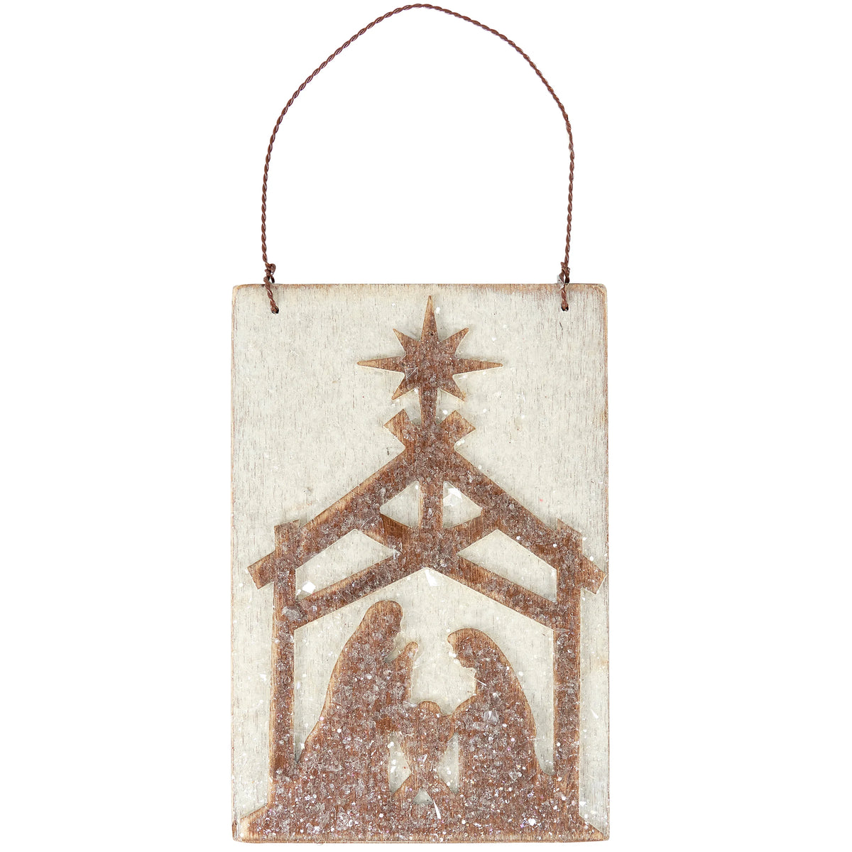 O' Holy Night Nativity Christmas Ornament