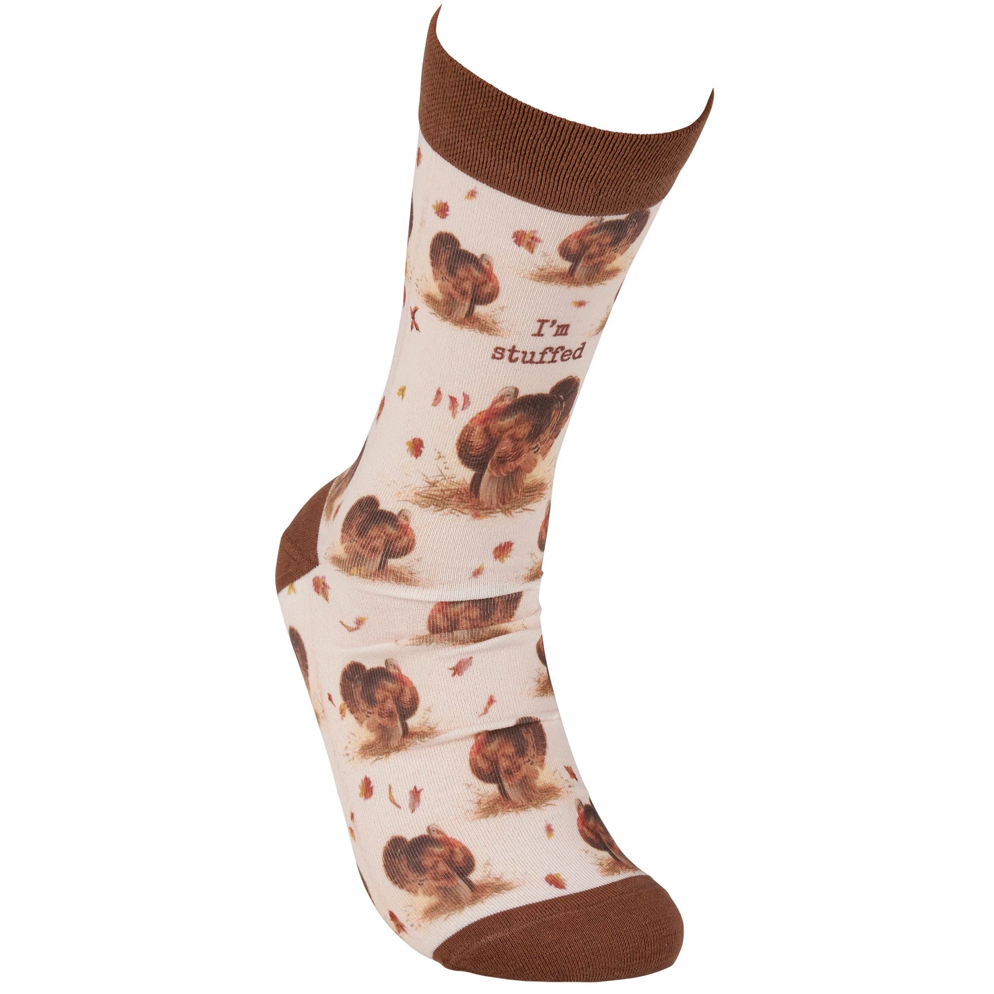 I'm Stuffed Socks - Thanksgiving Turkey
