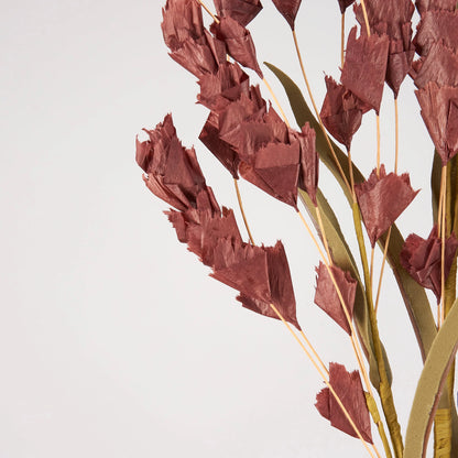 Burgundy Buds Floral Stem
