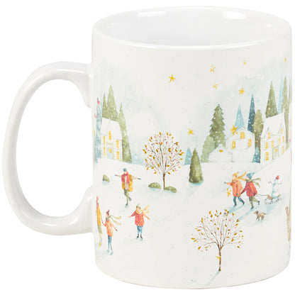 Winter Wonderland Stoneware Mug - 18 oz