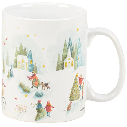 Winter Wonderland Stoneware Mug - 18 oz