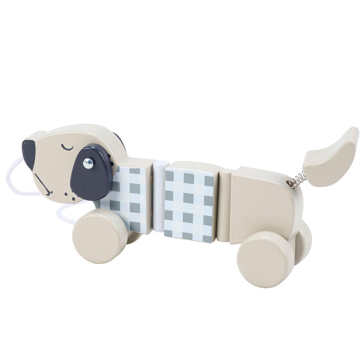 Hound Dog Wooden Pull Toy