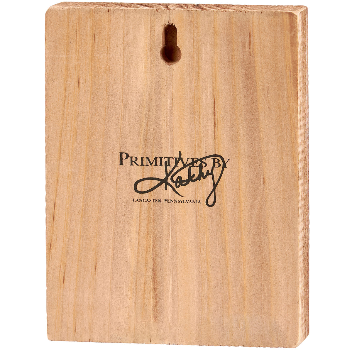 Christmas Eve Santa Wooden Block Sign