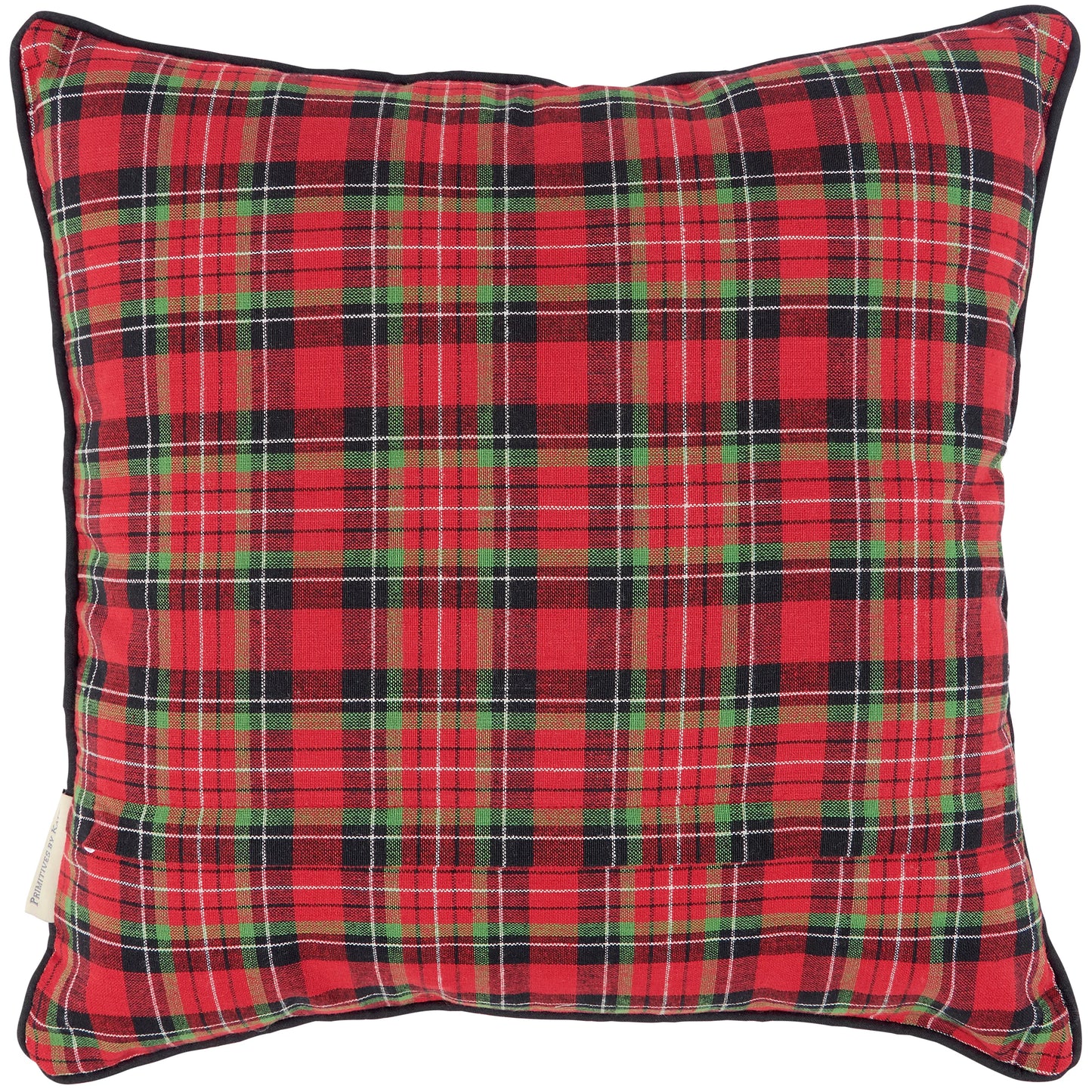 Snowy Cardinal Couple Throw Pillow - 16" x 16"