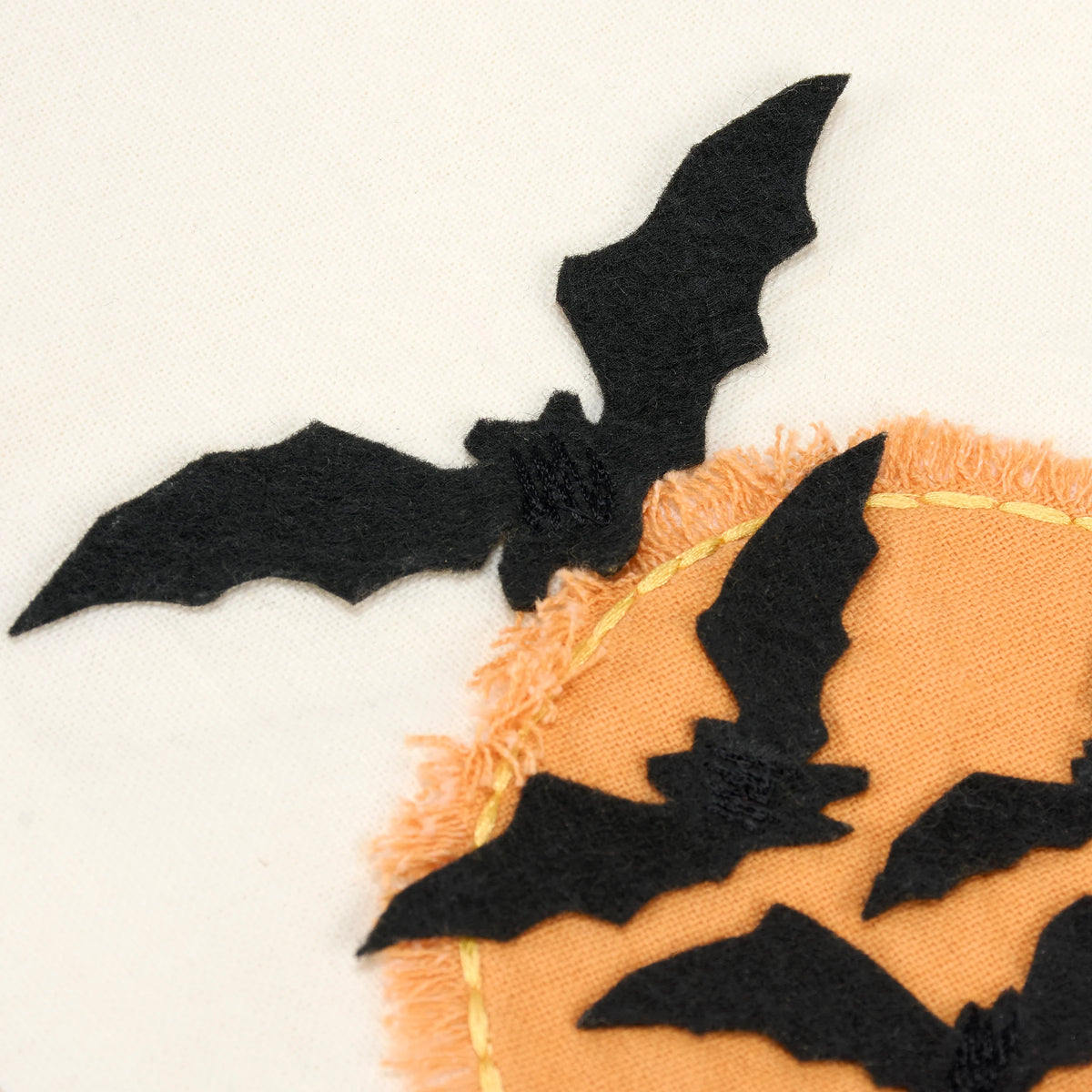 Batty Moon Applique Kitchen Towel
