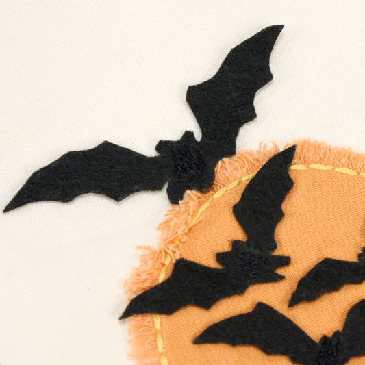 Batty Moon Applique Kitchen Towel