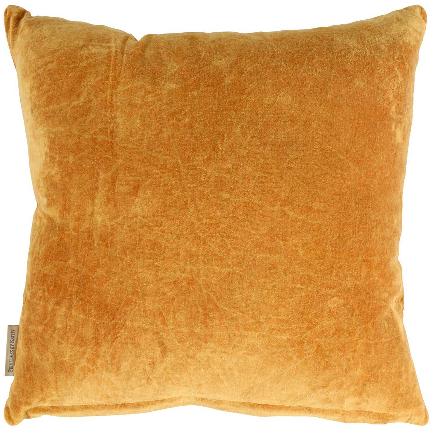 Gold Leaf Embroidered Throw Pillow