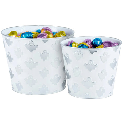 Metal Ghost Bucket - 2 Sizes