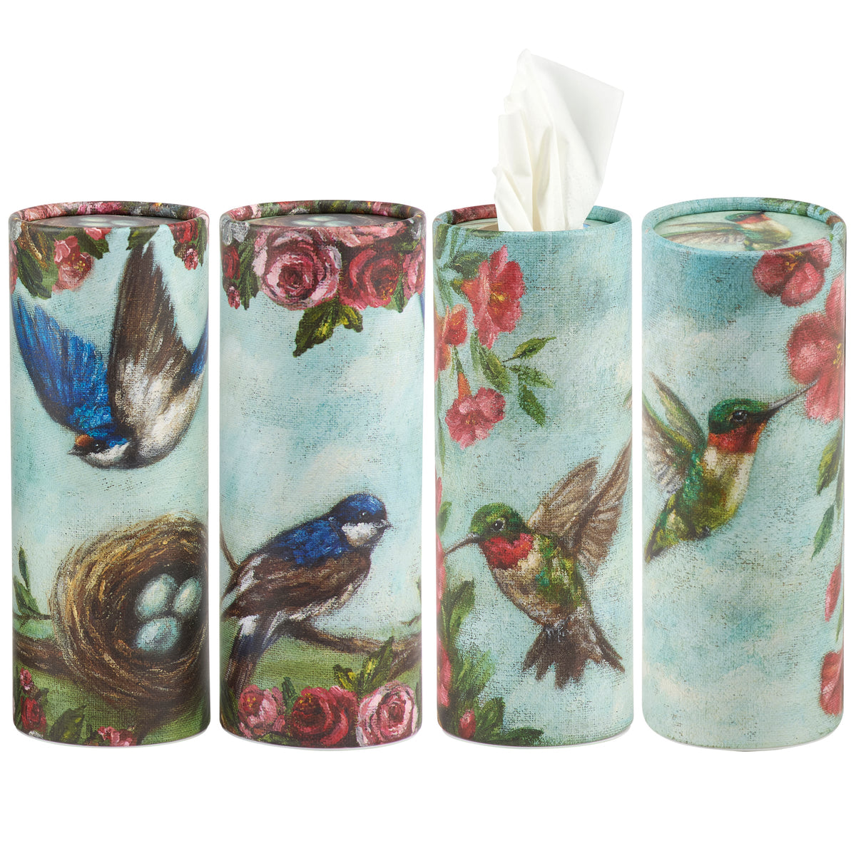 Bird of a Feather Tissue Box - Great for Car Cup Holder - 2 Options